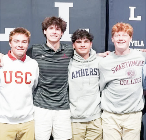 STUDENT-ATHLETES COMMIT to top colleges